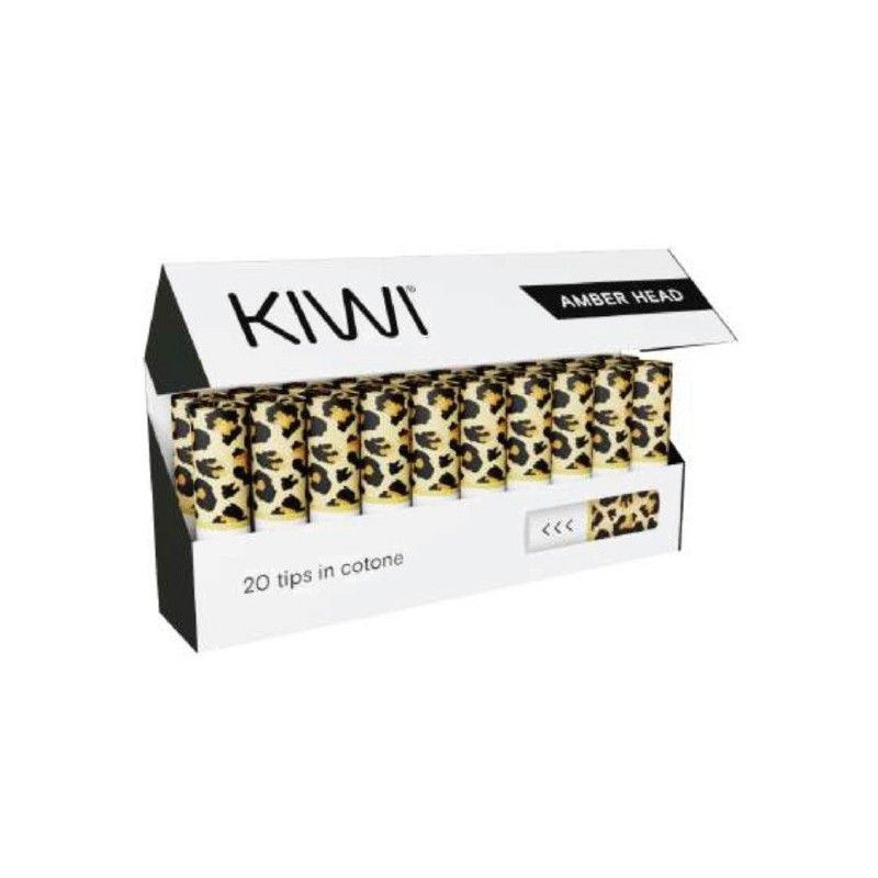 Filtri per Kiwi Confezione da 20 Pezzi Amber Head - Kiwi Vapor - Kit - SvapoMagic