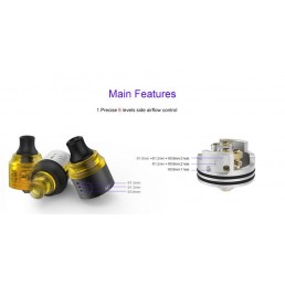 Galaxies MTL RDA 22mm - Vapefly - Hardware - SvapoMagic