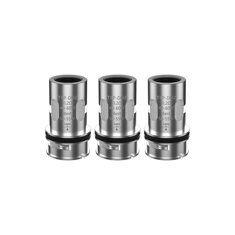 Testine Coil di Ricambio TPP-DM2 0,2ohm Confezione da 3 Pezzi - Voopoo - A Testine - SvapoMagic