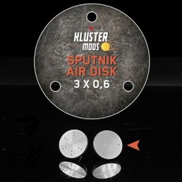 Air Disk Sputnik 3x0,6 - Kluster Mods - Rigenerabili - SvapoMagic