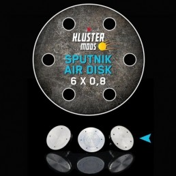 Air Disk Sputnik 6x0,8 - Kluster Mods - Rigenerabili - SvapoMagic