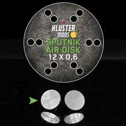 Air Disk Sputnik 12x0,6 - Kluster Mods - Rigenerabili - SvapoMagic