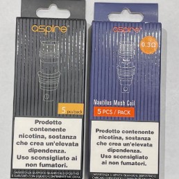 Testine Coil BVC di Ricambio Nautilus - Aspire - A Testine - SvapoMagic