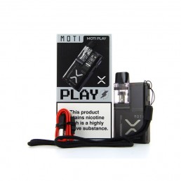 Moti Play Pod Mod 30W - Alloy Black - Moti Vaporesso - Catalogo - SvapoMagic