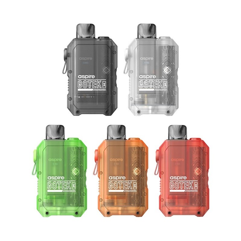 Gotek X Pod Mod 650mAh New Colors - Aspire - Catalogo - SvapoMagic