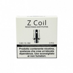 Testine Coil di Ricambio Z-Coil Confezione da 5 pezzi - Innokin-0,8 Ohm - A Testine - SvapoMagic