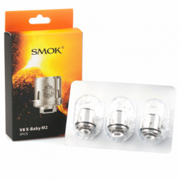 Testine Coil di ricambio TFV8 X-BABY M2 0,25 ohm Confezione da 3 pezzi - SMOK - A Testine - SvapoMagic