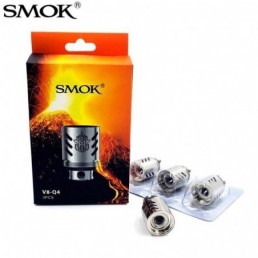 Testine Coil di Ricambio TFV8 V8-Q4 0,15 ohm Confezione da 3 pezzi - Smok - A Testine - SvapoMagic